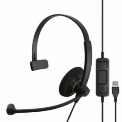 EPOS | Sennheiser IMPACT SC 30 USB ML Cuffia Padiglione auricolare USB tipo A Nero