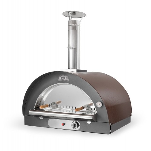 Pizza Mia - Forno a Gas Estia, 80X60, Ramato