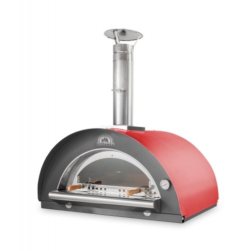 Pizza Mia - Forno a Legna Estia, 80X60, Rosso