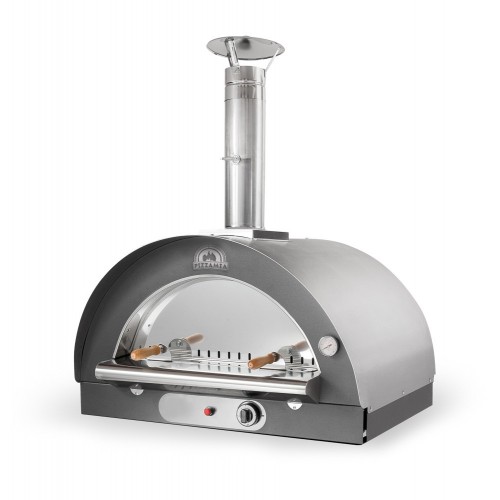 Pizza Mia - Forno a Gas Estia, 60X60, Tetto...
