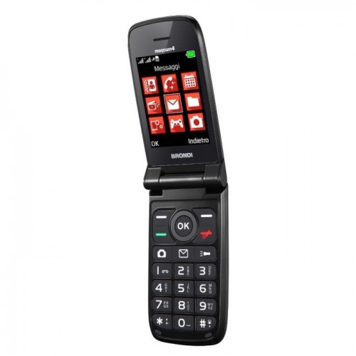 Brondi Magnum 4 7,11 cm (2.8") Nero Telefono...