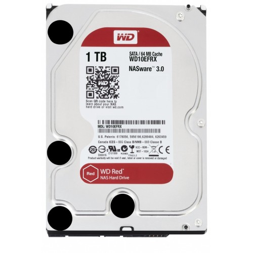 Western Digital Red 3.5" 1000 GB Serial ATA III