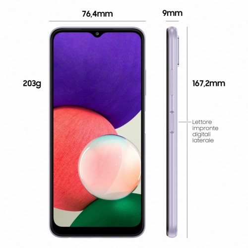 Samsung Galaxy A22 5G 6.6" 64 GB espandibile...