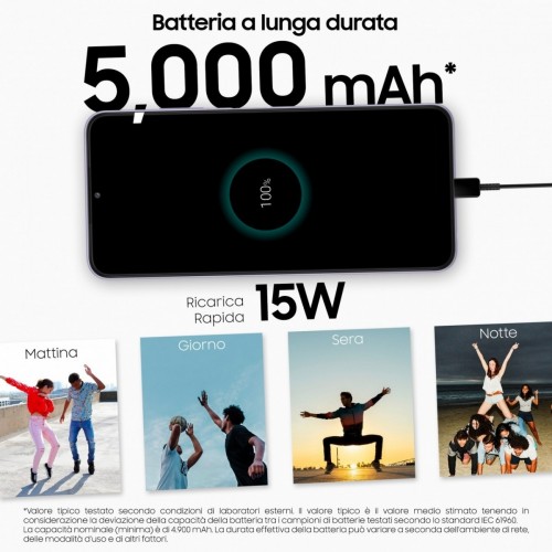 Samsung Galaxy A22 5G 6.6" 64 GB espandibile...