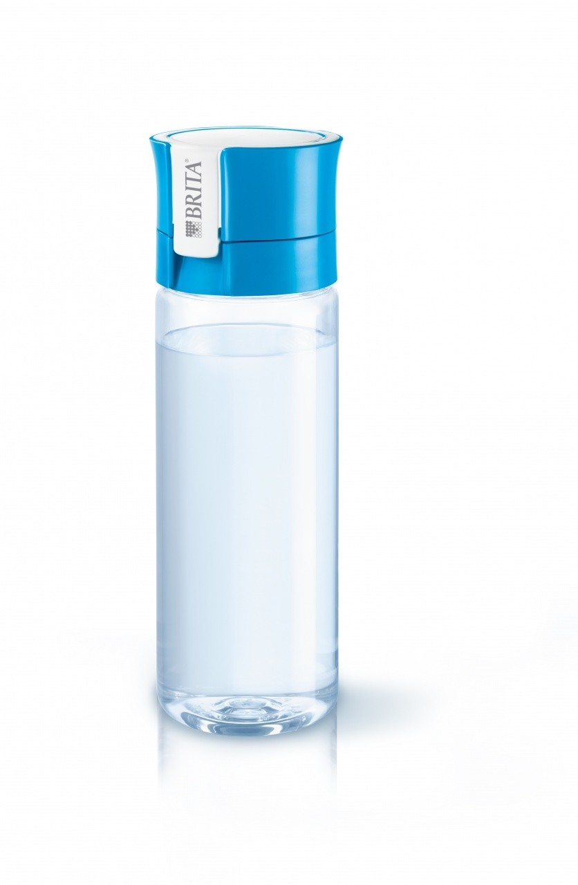 Brita 1016334 Fill & Go - Bottiglia con Filtro, 0.6 L, Blu