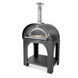 Pizza Mia - Forno a Legna Ade, 60X60, Antracite