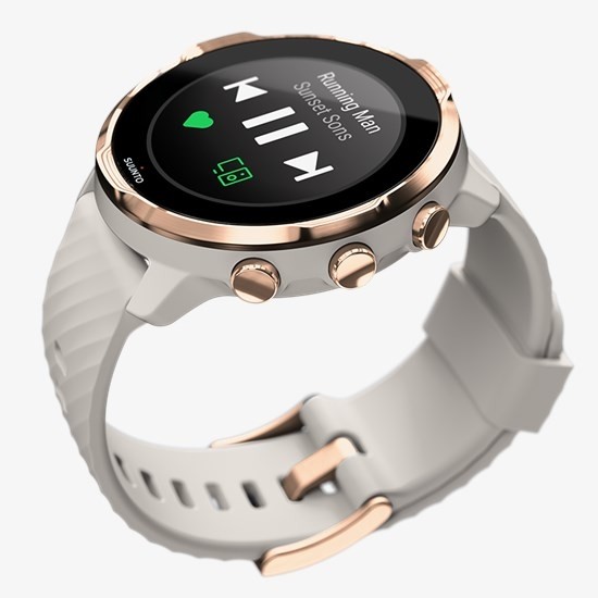 Suunto 7 orologio sportivo Touch screen Bluetooth 454 x 454 Pixel Rose Gold, Sabbia