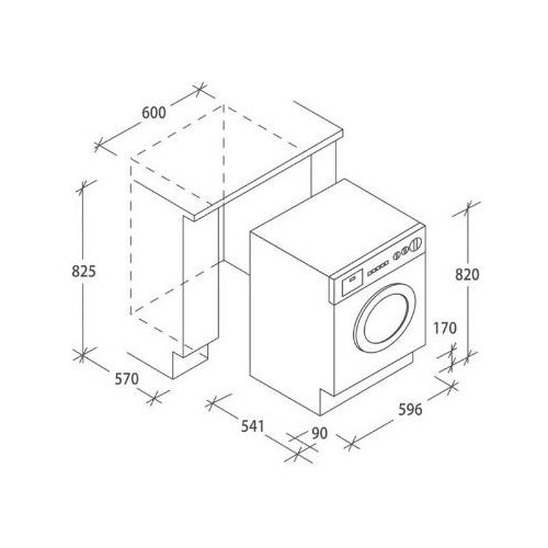 Candy CBW 48TWME-S - Lavatrice da Incasso a...