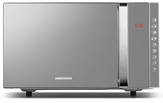 MEDION MD 17495 - Microonde Combinato, 23 Litri, 800 W, Argento,