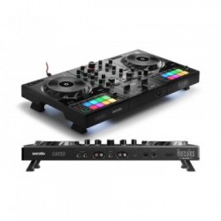 Hercules Inpulse 500 Mixer con controllo DVS (Digital Vinyl System) Nero