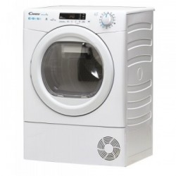 Candy CSOE H10A2DE-S - Asciugatrice a Caricamento Frontale, 10 Kg, Bianco, Classe A++