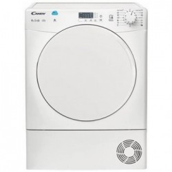 Candy CSE C8LF-S - Asciugatrice a Carica Frontale, 8 Kg, Bianco, Classe B