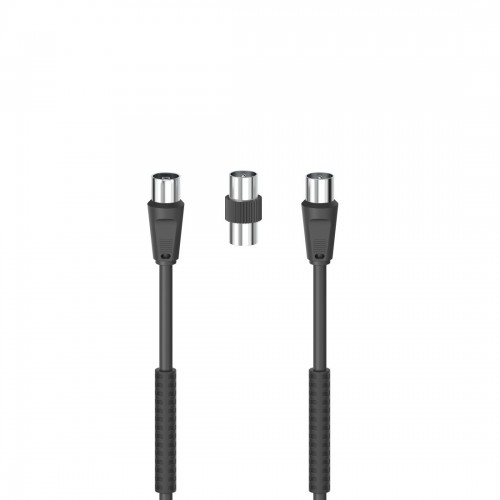 Hama 00205303 cavo coassiale 1,5 m Nero