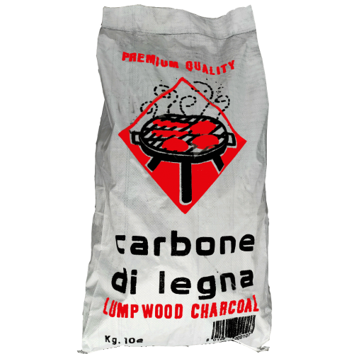 Lump Wood Charcoal - Premium Carbone di Legna,...