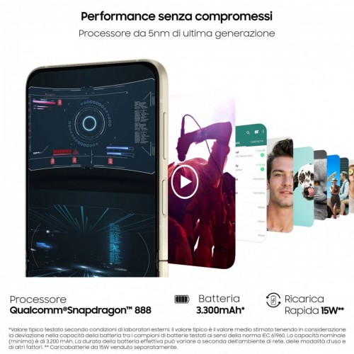 Samsung Galaxy Z Flip3 5G 256GB Cream RAM 8GB...