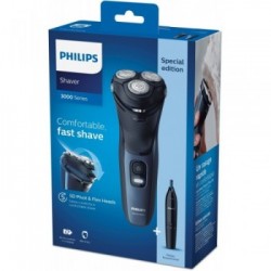 Philips SHAVER Series 3000 Rasoio elettrico Wet & Dry, Serie 3000