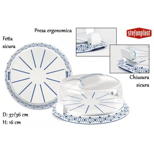 Porta torta Stefanplast 55851 Tosca 55851