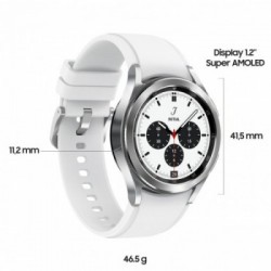 Samsung Galaxy Watch4 Classic Smartwatch Ghiera Interattiva Acciaio Inossidabile 42mm Memoria 16GB Silver
