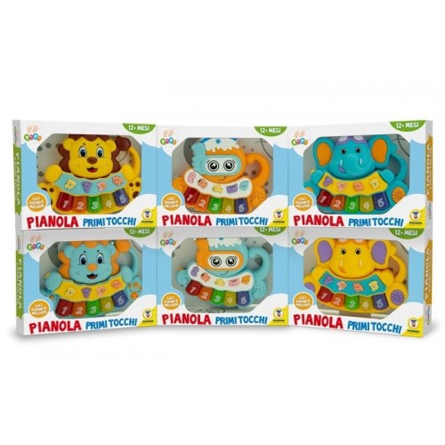 BABY PIANOLA ANIMALI ASS.  66163