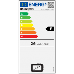 Hannspree HC322PPB monitor piatto per PC 81,3 cm (32") 2560 x 1440 Pixel Wide Quad HD LED Nero