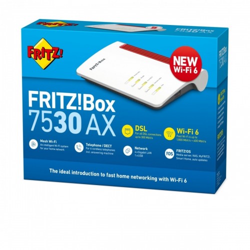 AVM FRITZ!Box 7530 AX router wireless Gigabit...
