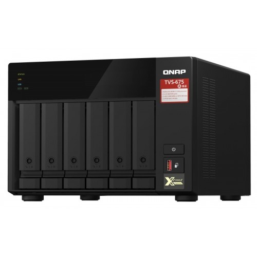 QNAP TVS-675 NAS Tower Collegamento ethernet...