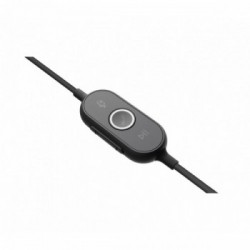 Logitech Zone 750 Cuffia Padiglione auricolare USB tipo-C Grafite