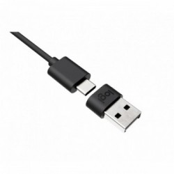 Logitech Zone 750 Cuffia Padiglione auricolare USB tipo-C Grafite