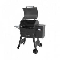 Traeger Ironwood 650 - Barbecue a Pellet, Affumicatore, 2 Griglie, WiFire, Modello TFB65BLFC