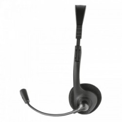 Trust HS-100 Cuffia Padiglione auricolare Connettore 3.5 mm Nero