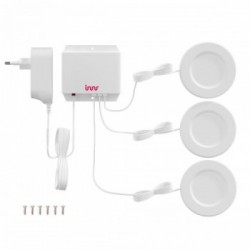 Innr Lighting PL 115 faretto Faretto d'illuminazione da superficie Argento, Bianco LED 3 W