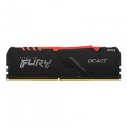 Kingston Technology FURY Beast RGB memoria 8 GB 1 x 8 GB DDR4 3600 MHz