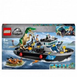 Lego Jurassic World 76942 - Fuga sulla barca del dinosauro Baryonyx