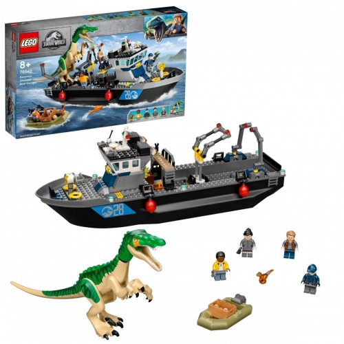 Lego Jurassic World 76942 - Fuga sulla barca...