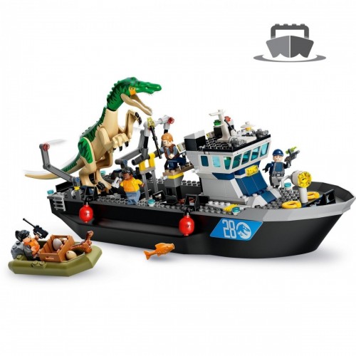Lego Jurassic World 76942 - Fuga sulla barca...