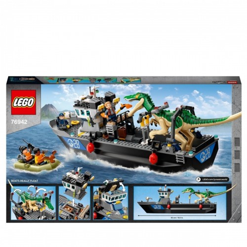 Lego Jurassic World 76942 - Fuga sulla barca...
