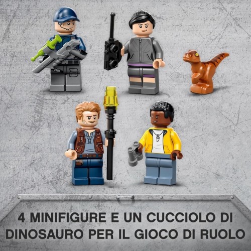 Lego Jurassic World 76942 - Fuga sulla barca...