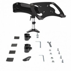 StarTech.com Supporto per PC portatile o monitor singolo da 34" articolato a movimento completo - Staffa per ripiano per laptop