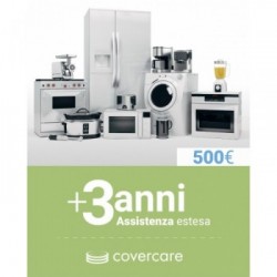Covercare 500 Virtuale - Estensione di Servizio Tecnico di 3 anni in più con Massimale Copertura 500 euro