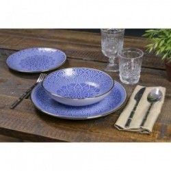 Villa D'Este Home Tivoli 'Baku', Servizio tavola 18 pezzi