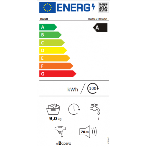 Haier I-Pro Series 5 HW90-B14959U1 - Lavatrice...