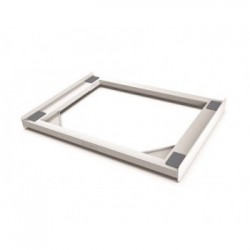 Meliconi 656116BA - Base Torre Slim, Kit di Sovrapposizione per Lavatrice 1 pz