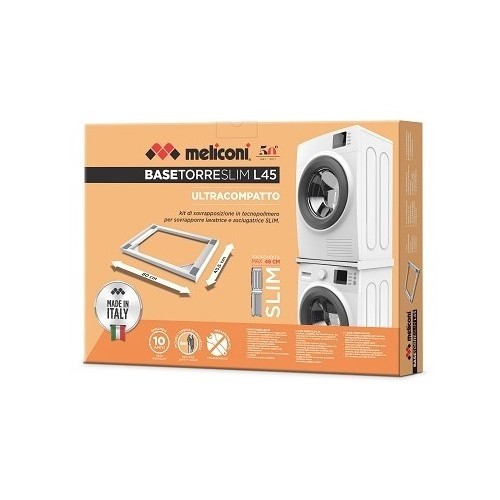 Meliconi 656116BA - Base Torre Slim, Kit di...