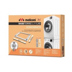 Meliconi 656116BA - Base Torre Slim, Kit di Sovrapposizione per Lavatrice 1 pz