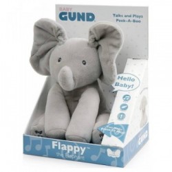 Spin Master - Peluche Elefantino Flappy Parlante Gund 6054485