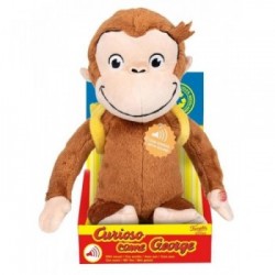 CURIOUS GEORGE C/SUONI E ZAINETTO 30 Cm.