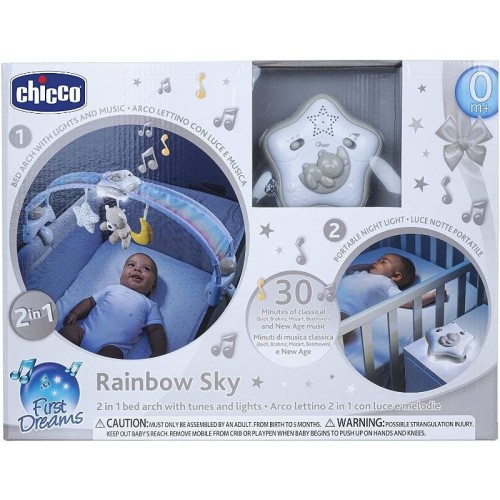 10473 Arco Lettino Rainbow Sky Neutro