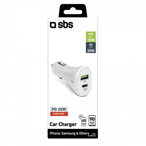 SBS TECRPD20W Caricabatterie per dispositivi...