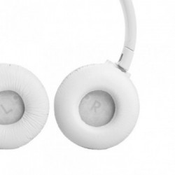 JBL Tune 660NC Cuffia Padiglione auricolare Connettore 3.5 mm Bluetooth Bianco