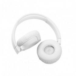JBL Tune 660NC Cuffia Padiglione auricolare Connettore 3.5 mm Bluetooth Bianco